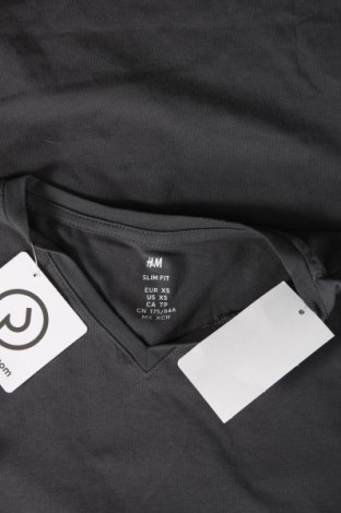 Γυναικείο t-shirt H&M, Μέγεθος XS, Χρώμα Γκρί, Τιμή 10,83 €