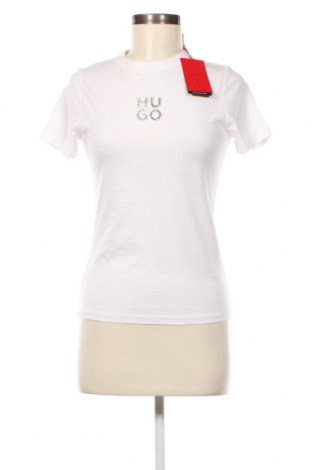 Tricou de femei Hugo Boss, Mărime S, Culoare Alb, Preț 229,77 Lei