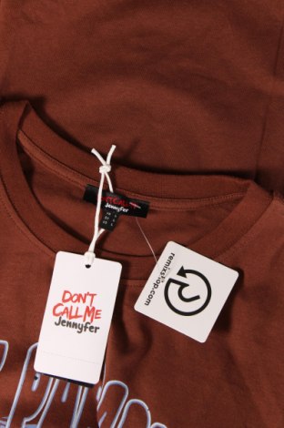 Damen T-Shirt Jennyfer, Größe L, Farbe Braun, Preis 6,49 €