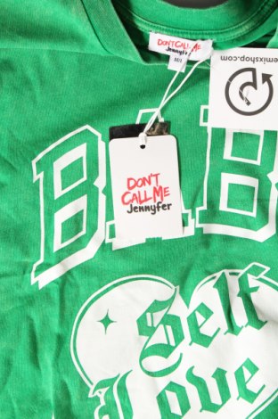 Γυναικείο t-shirt Jennyfer, Μέγεθος M, Χρώμα Πράσινο, Τιμή 6,49 €