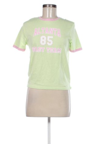 Дамска тениска Jennyfer, Размер XS, Цвят Зелен, Цена 10,71 лв.