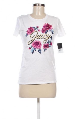 Γυναικείο t-shirt Juicy Couture, Μέγεθος S, Χρώμα Λευκό, Τιμή 27,57 €