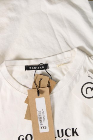 Damen T-Shirt Kaotiko, Größe XXS, Farbe Weiß, Preis 7,42 €
