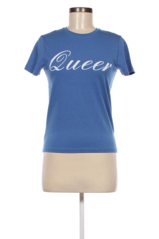 Γυναικείο t-shirt Karl Lagerfeld, Μέγεθος L, Χρώμα Μπλέ, Τιμή 36,00 €