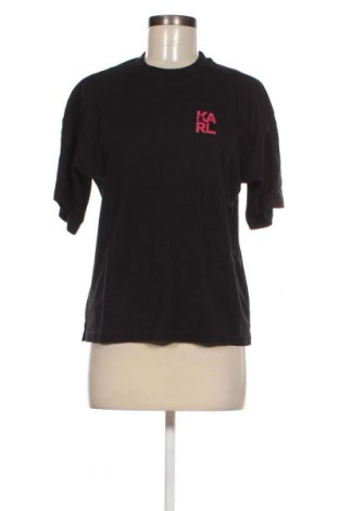 Γυναικείο t-shirt Karl Lagerfeld, Μέγεθος S, Χρώμα Μαύρο, Τιμή 65,46 €