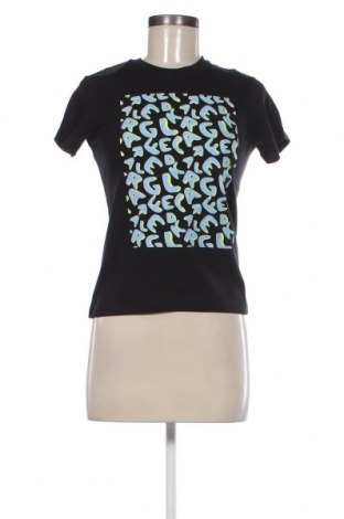 Damen T-Shirt Karl Lagerfeld, Größe XS, Farbe Schwarz, Preis 58,91 €