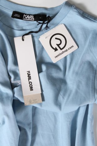 Damen T-Shirt Karl Lagerfeld, Größe XS, Farbe Blau, Preis 62,19 €