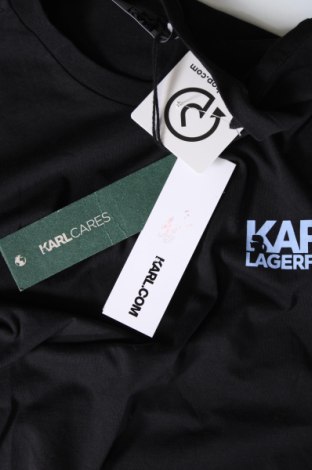 Дамска тениска Karl Lagerfeld, Размер XS, Цвят Черен, Цена 114,30 лв.