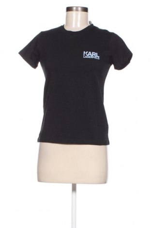 Damen T-Shirt Karl Lagerfeld, Größe XS, Farbe Schwarz, Preis € 62,19