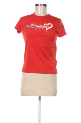 Γυναικείο t-shirt Karl Lagerfeld, Μέγεθος XS, Χρώμα Κόκκινο, Τιμή 65,46 €
