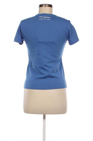 Γυναικείο t-shirt Karl Lagerfeld, Μέγεθος XXS, Χρώμα Μπλέ, Τιμή 36,00 €