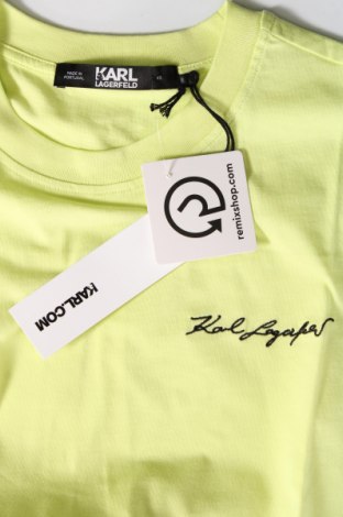 Damski T-shirt Karl Lagerfeld, Rozmiar XS, Kolor Zielony, Cena 338,51 zł