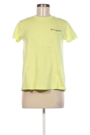 Дамска тениска Karl Lagerfeld, Размер XS, Цвят Зелен, Цена 127,00 лв.