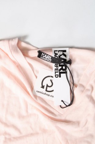 Damski T-shirt Karl Lagerfeld, Rozmiar S, Kolor Różowy, Cena 186,18 zł