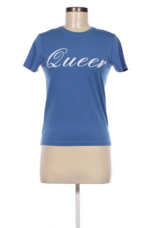 Γυναικείο t-shirt Karl Lagerfeld, Μέγεθος XS, Χρώμα Μπλέ, Τιμή 36,00 €