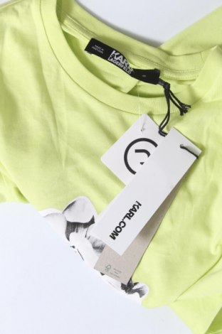 Γυναικείο t-shirt Karl Lagerfeld, Μέγεθος XS, Χρώμα Πράσινο, Τιμή 62,19 €
