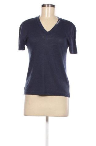 Γυναικείο t-shirt Karl Lagerfeld, Μέγεθος XS, Χρώμα Μπλέ, Τιμή 62,19 €
