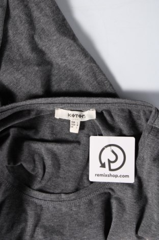 Damen T-Shirt Koton, Größe L, Farbe Grau, Preis 5,25 €