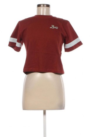 Γυναικείο t-shirt Levi's, Μέγεθος XS, Χρώμα Καφέ, Τιμή 23,97 €