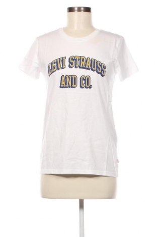 Γυναικείο t-shirt Levi's, Μέγεθος S, Χρώμα Λευκό, Τιμή 17,58 €