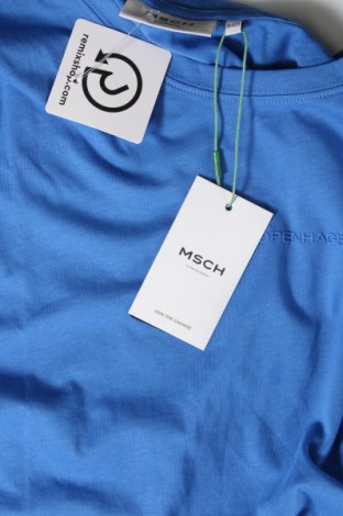 Γυναικείο t-shirt MSCH, Μέγεθος XS, Χρώμα Μπλέ, Τιμή 9,28 €