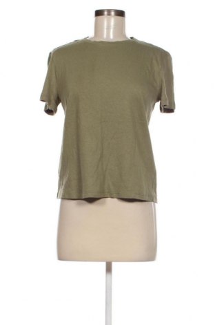 Γυναικείο t-shirt Mango, Μέγεθος S, Χρώμα Πράσινο, Τιμή 18,56 €