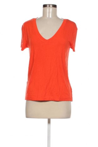 Γυναικείο t-shirt Mango, Μέγεθος S, Χρώμα Πορτοκαλί, Τιμή 10,21 €