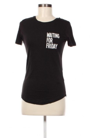 Γυναικείο t-shirt Mister Tee, Μέγεθος XS, Χρώμα Μαύρο, Τιμή 10,21 €