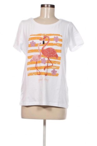 Γυναικείο t-shirt More & More, Μέγεθος M, Χρώμα Λευκό, Τιμή 30,36 €