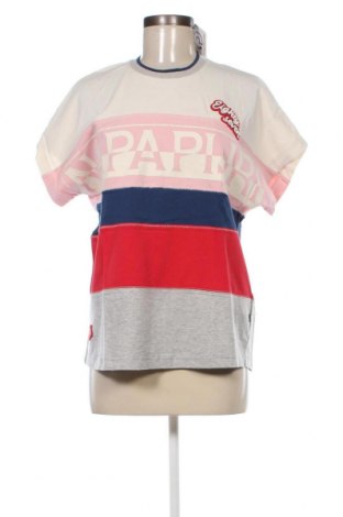 Γυναικείο t-shirt Napapijri, Μέγεθος S, Χρώμα Πολύχρωμο, Τιμή 37,11 €
