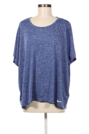 Damen T-Shirt Nike, Größe 3XL, Farbe Blau, Preis 18,79 €