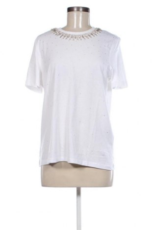 Γυναικείο t-shirt ONLY, Μέγεθος L, Χρώμα Λευκό, Τιμή 8,79 €