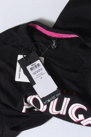 Дамска тениска ONLY, Размер M, Цвят Черен, Цена 18,60 лв.
