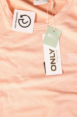Дамска тениска ONLY, Размер L, Цвят Оранжев, Цена 18,60 лв.