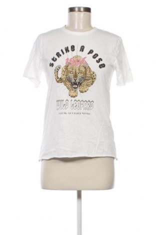Γυναικείο t-shirt ONLY, Μέγεθος S, Χρώμα Λευκό, Τιμή 8,66 €