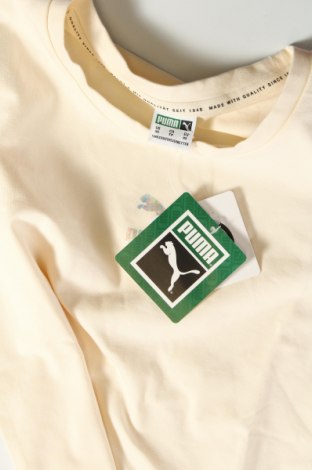 Damen T-Shirt PUMA, Größe XS, Farbe Ecru, Preis € 23,97