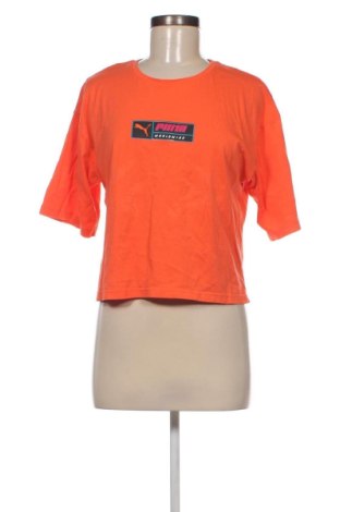Damen T-Shirt PUMA, Größe S, Farbe Orange, Preis 7,87 €