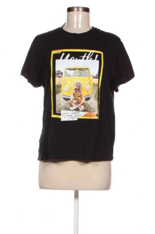 Γυναικείο t-shirt Pepper & Mint, Μέγεθος L, Χρώμα Μαύρο, Τιμή 12,63 €