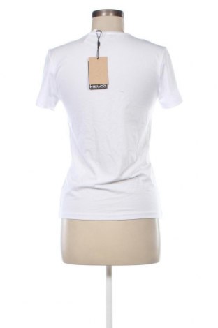 Γυναικείο t-shirt Pieces, Μέγεθος M, Χρώμα Λευκό, Τιμή 9,59 €