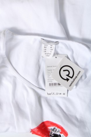 Damski T-shirt Pure Wear, Rozmiar XL, Kolor Biały, Cena 89,66 zł