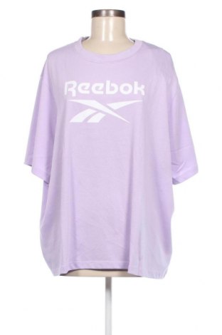 Γυναικείο t-shirt Reebok, Μέγεθος 4XL, Χρώμα Βιολετί, Τιμή 31,96 €