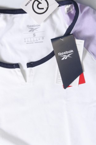 Γυναικείο t-shirt Reebok, Μέγεθος S, Χρώμα Εκρού, Τιμή 17,58 €