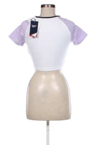 Γυναικείο t-shirt Reebok, Μέγεθος S, Χρώμα Εκρού, Τιμή 17,58 €