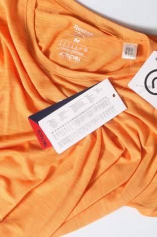 Дамска тениска Reebok, Размер M, Цвят Оранжев, Цена 34,10 лв.
