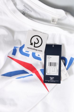 Γυναικείο t-shirt Reebok, Μέγεθος XXL, Χρώμα Λευκό, Τιμή 28,76 €
