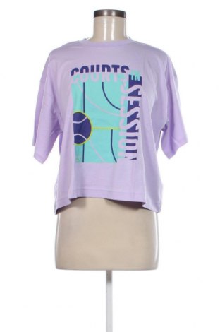 Damen T-Shirt Reebok, Größe M, Farbe Lila, Preis 30,36 €