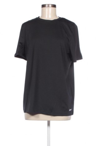 Γυναικείο t-shirt Reebok, Μέγεθος XL, Χρώμα Μαύρο, Τιμή 17,58 €