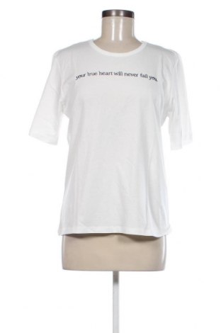 Γυναικείο t-shirt S.Oliver, Μέγεθος M, Χρώμα Λευκό, Τιμή 18,56 €