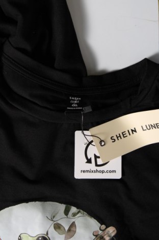 Damen T-Shirt SHEIN, Größe 4XL, Farbe Schwarz, Preis 11,00 €