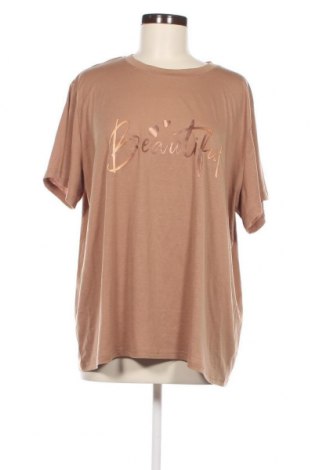 Damen T-Shirt SHEIN, Größe XXL, Farbe Beige, Preis € 9,05